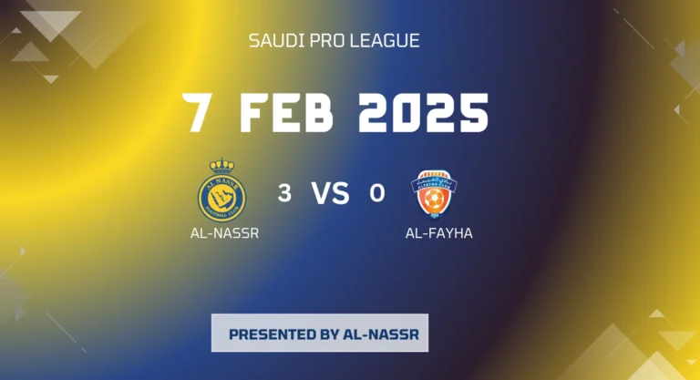 Al Nassr vs Al-Fayha