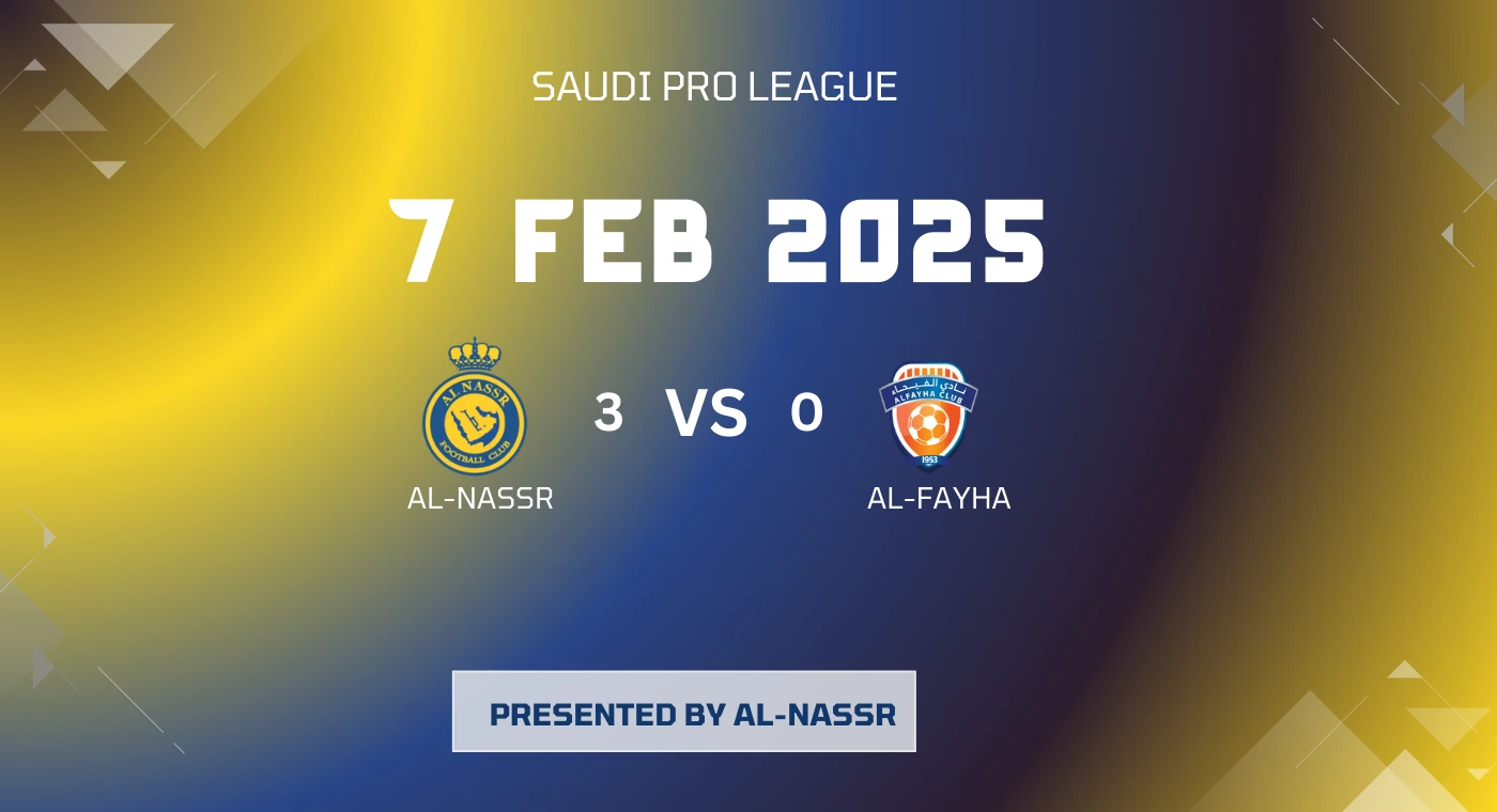 Al Nassr vs Al-Fayha